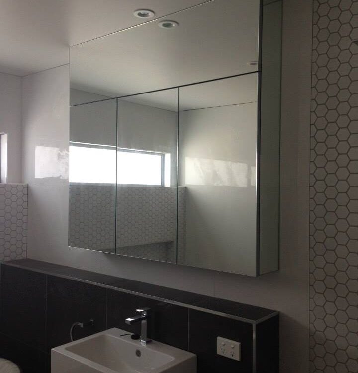 Frameless Mirror Cabinet